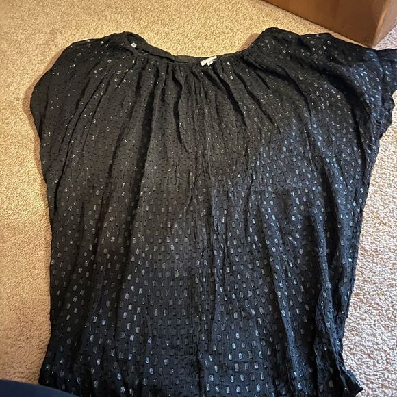 Halston heritage black mini dress 2 - Picture 2 of 6